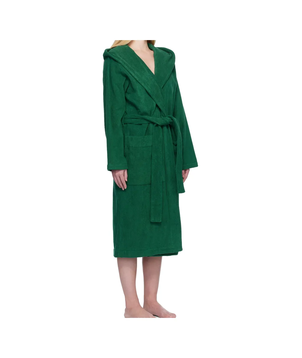 Terry Hooded Bathrobe