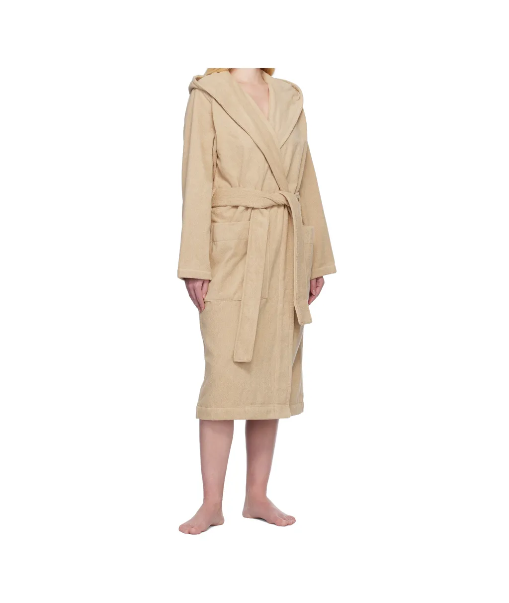 Terry Hooded Bathrobe