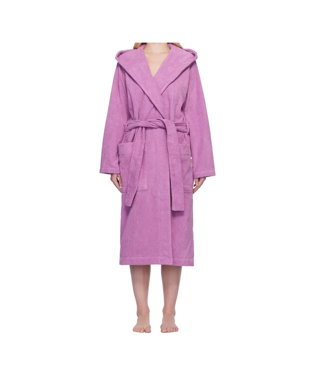 Terry Hooded Bathrobe