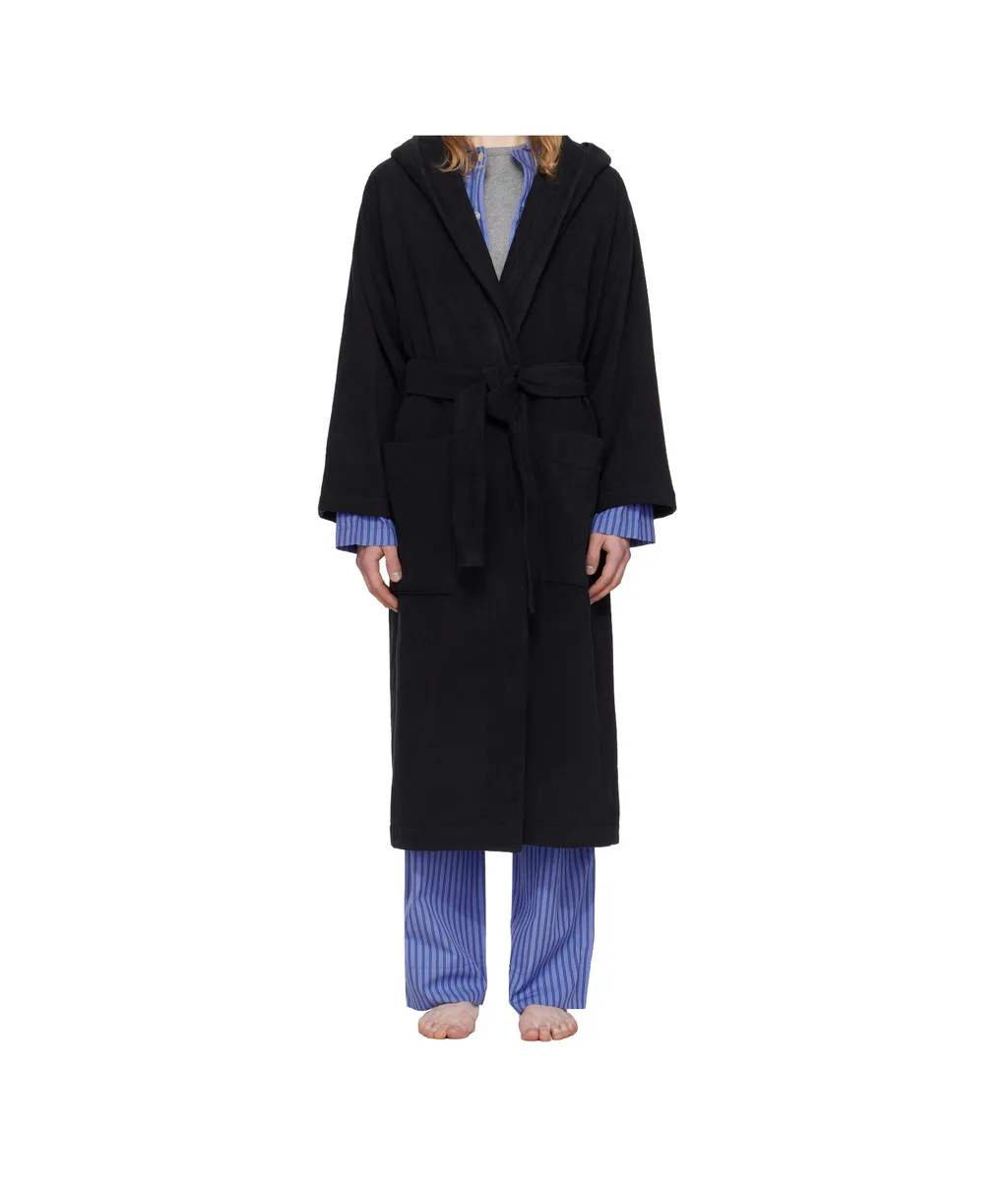 Terry Hooded Bathrobe