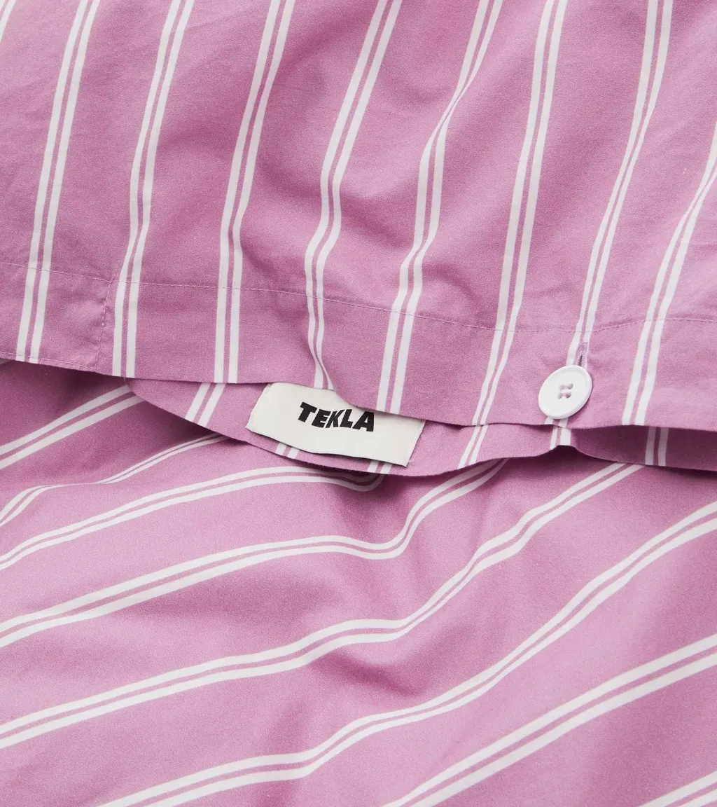 Striped Percale Duvet Cover