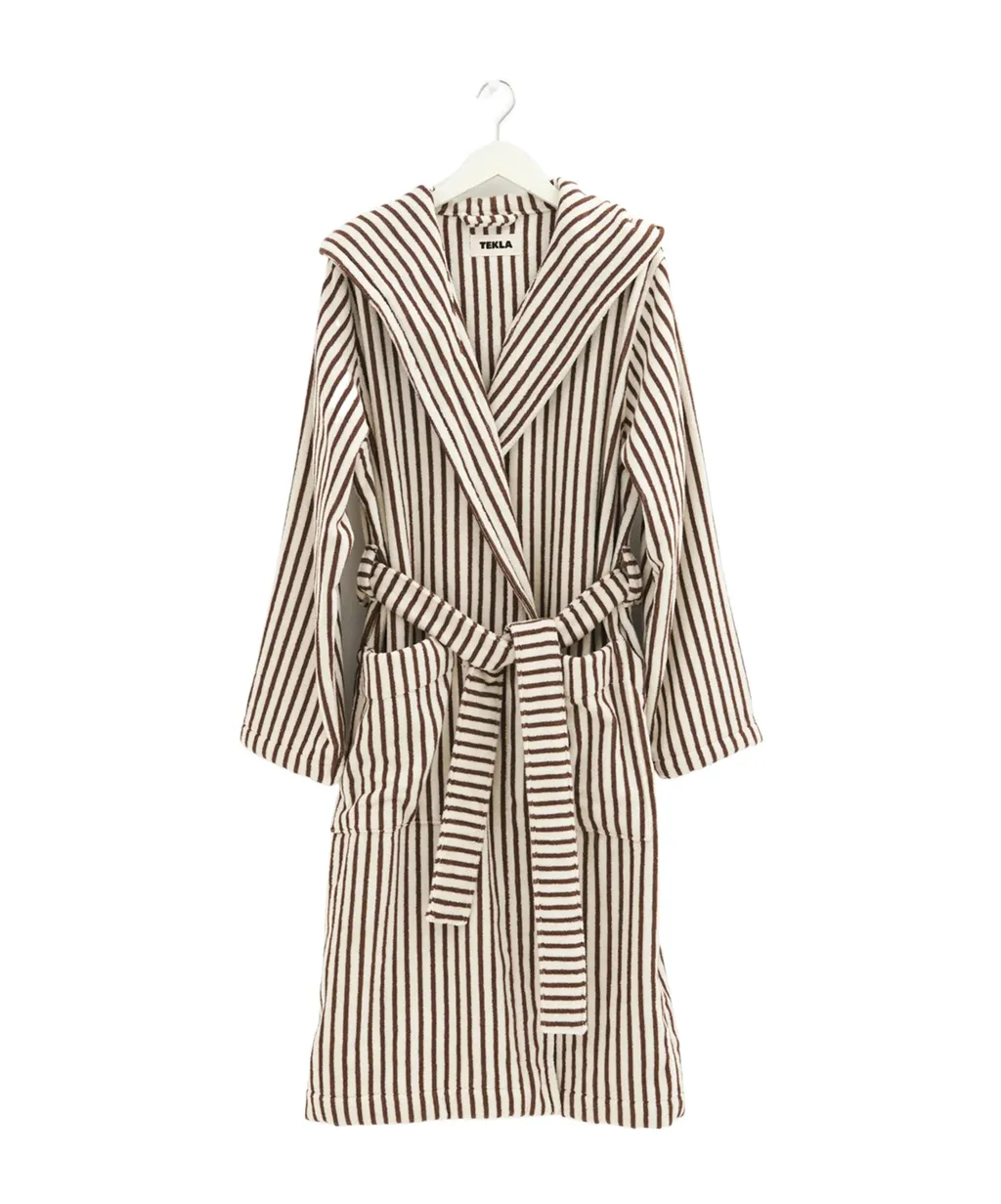 Terry Hooded Bathrobe
