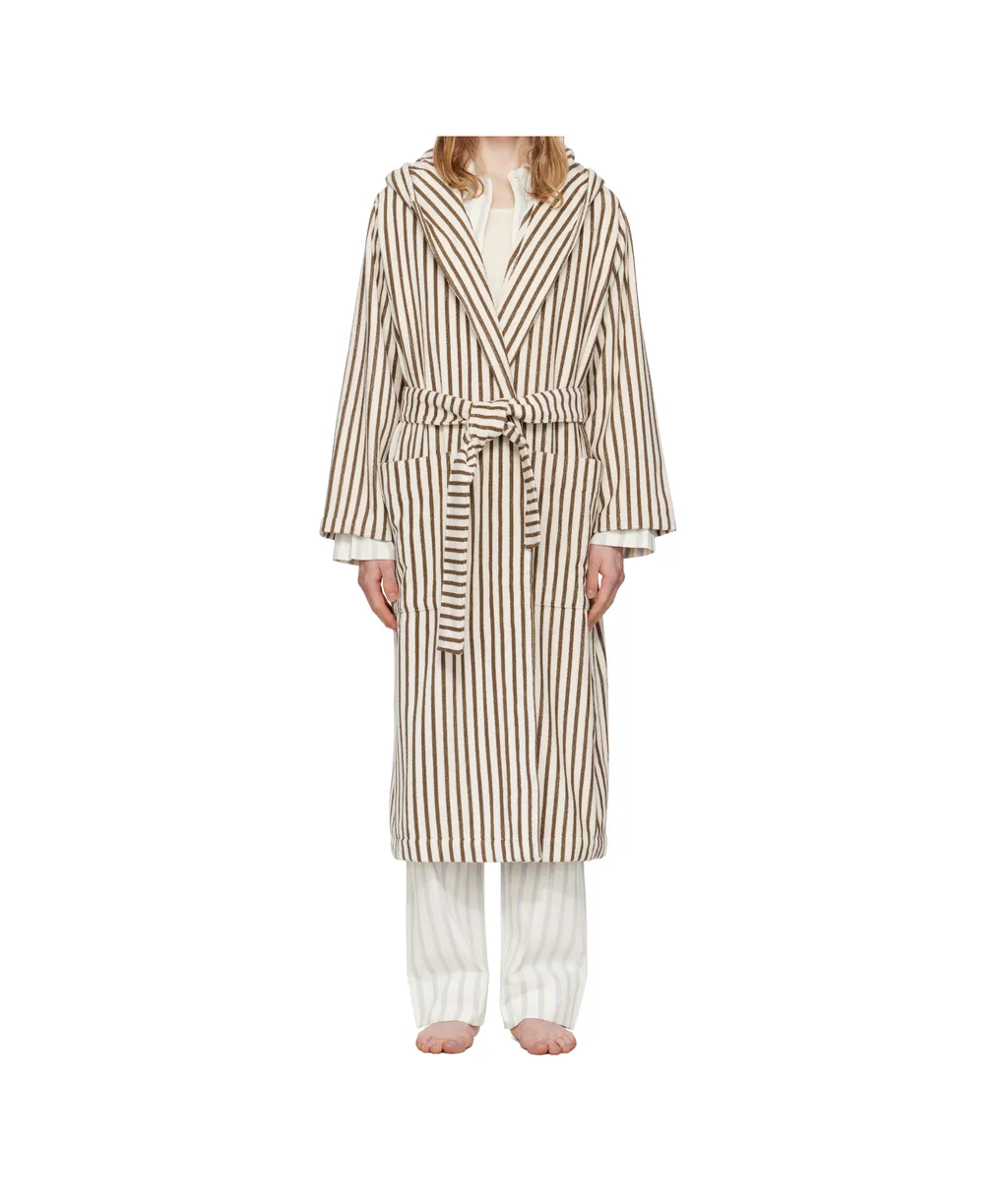 Terry Hooded Bathrobe