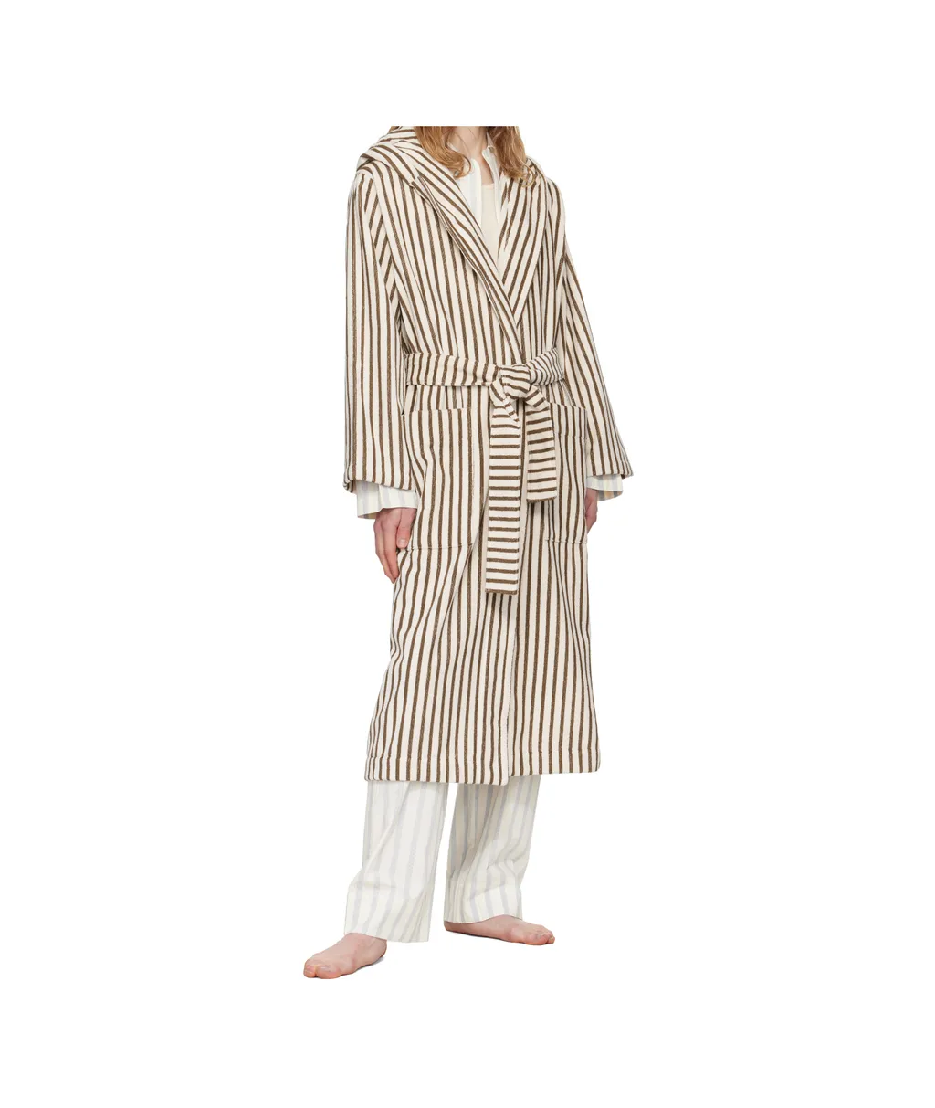 Terry Hooded Bathrobe
