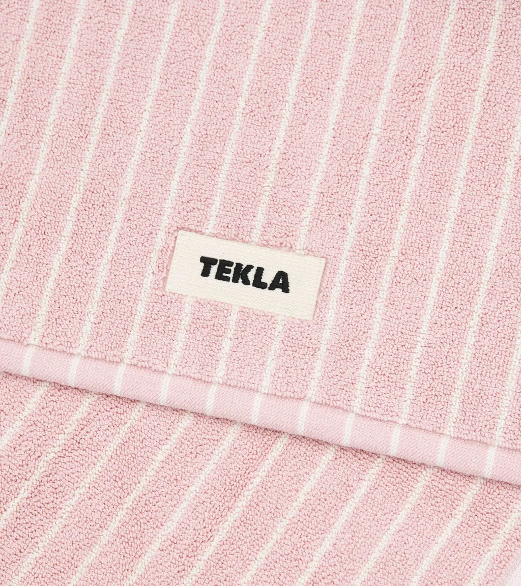 Striped Towel Bath Mat