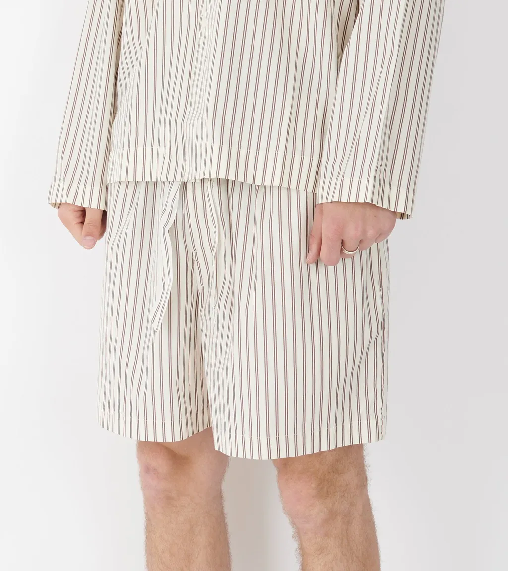 Striped Pajama Shorts