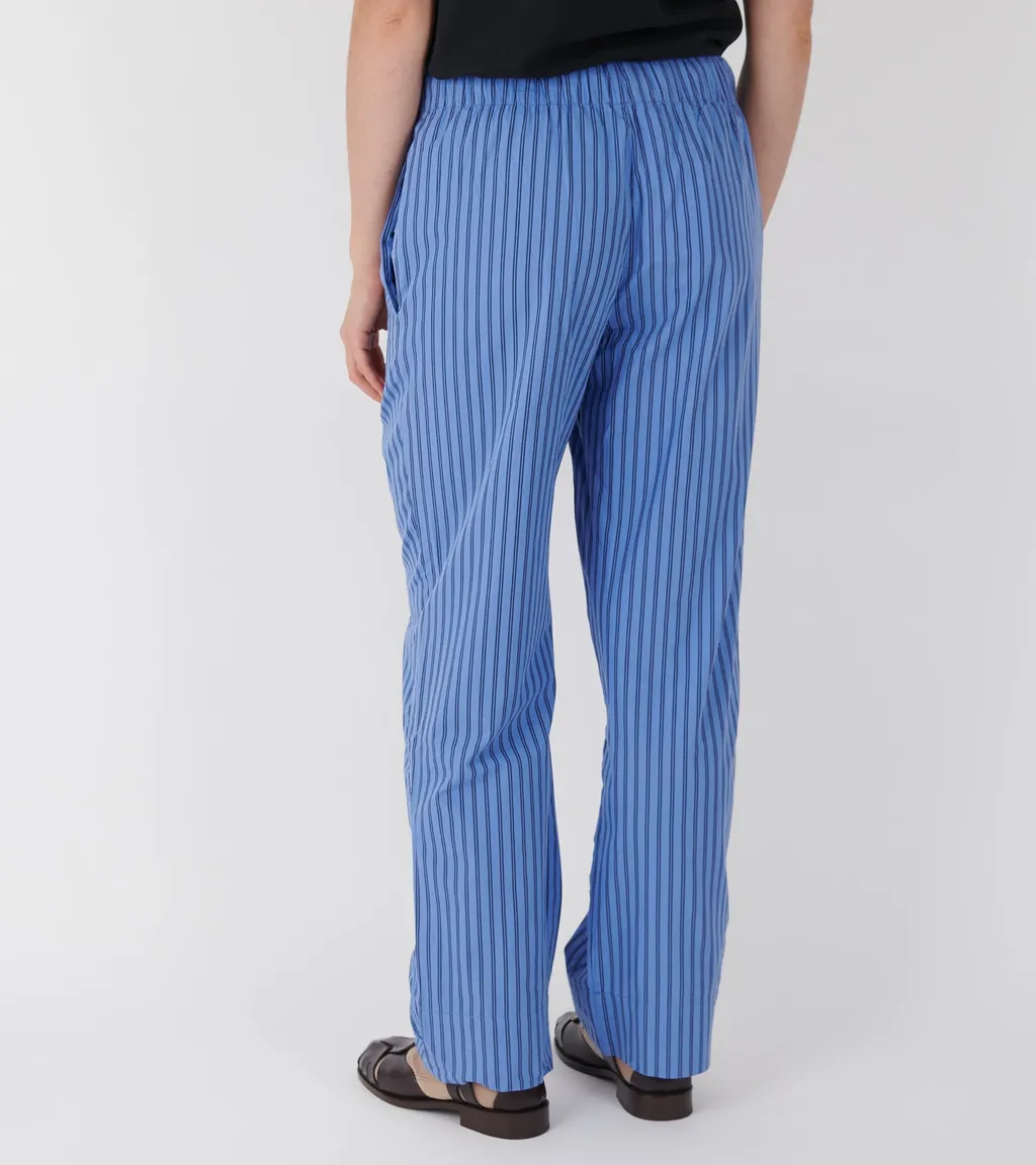 Striped Poplin Pajama Pants