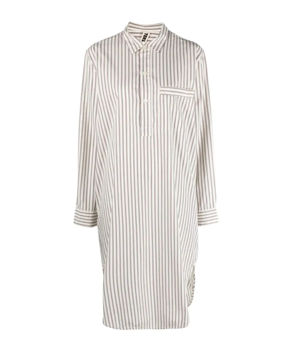 Striped Organic Cotton Nightshirt