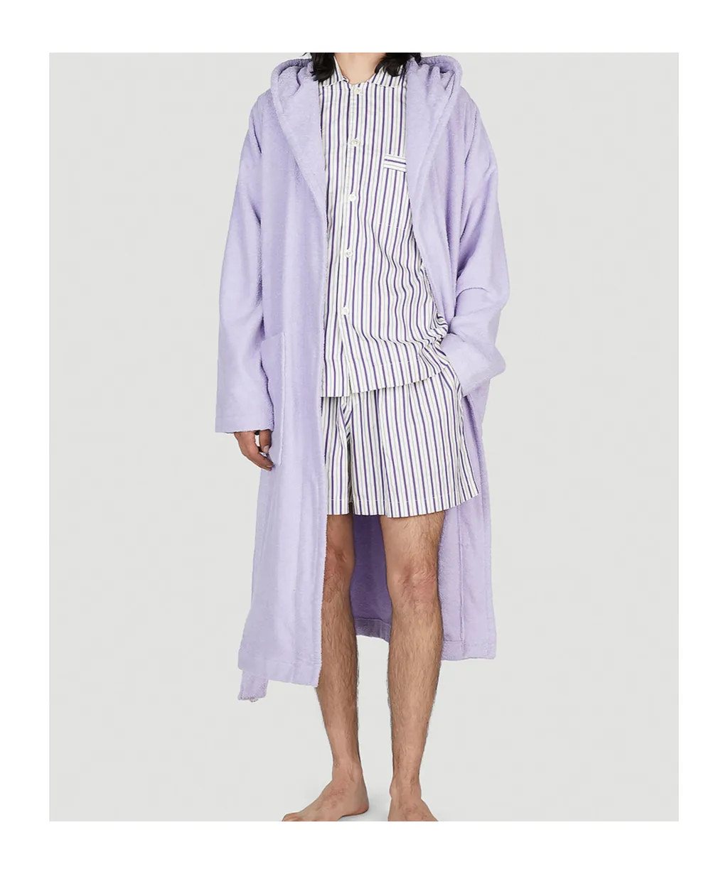 Lido Poplin Striped Sleep Shorts