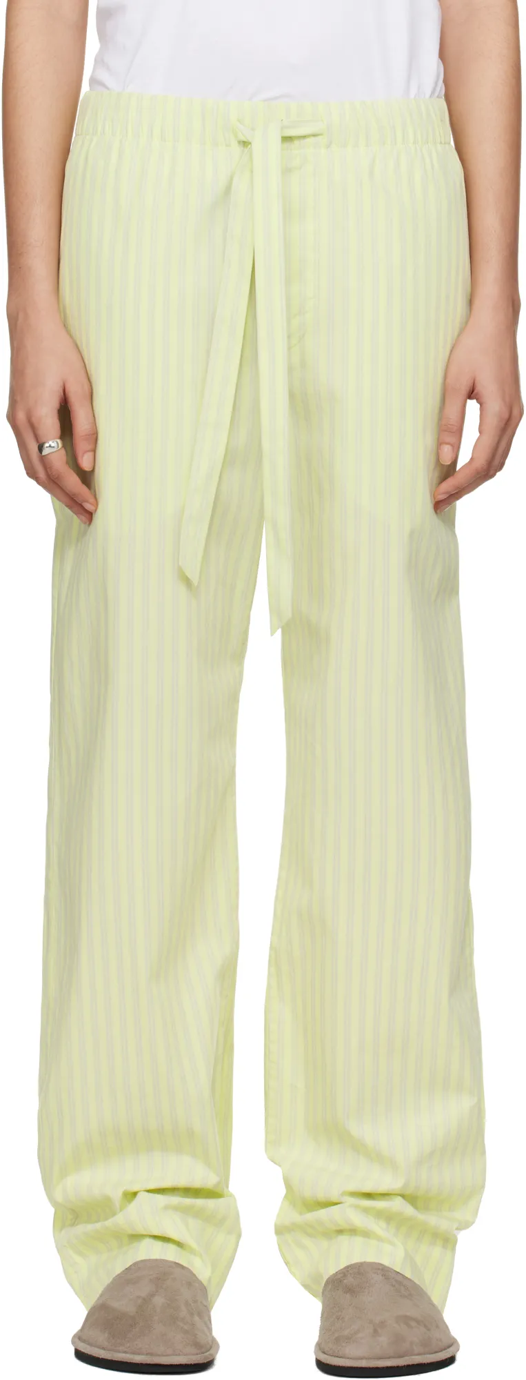 X Auralee Collaboration Pajama Pants