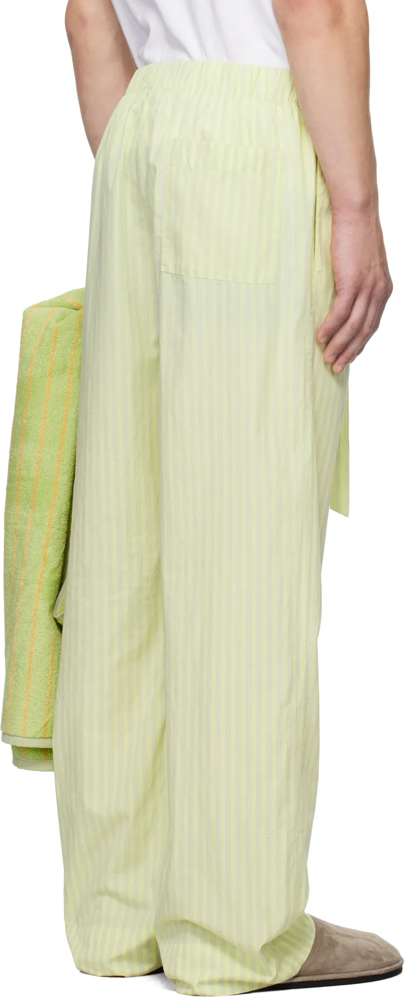 X Auralee Collaboration Pajama Pants