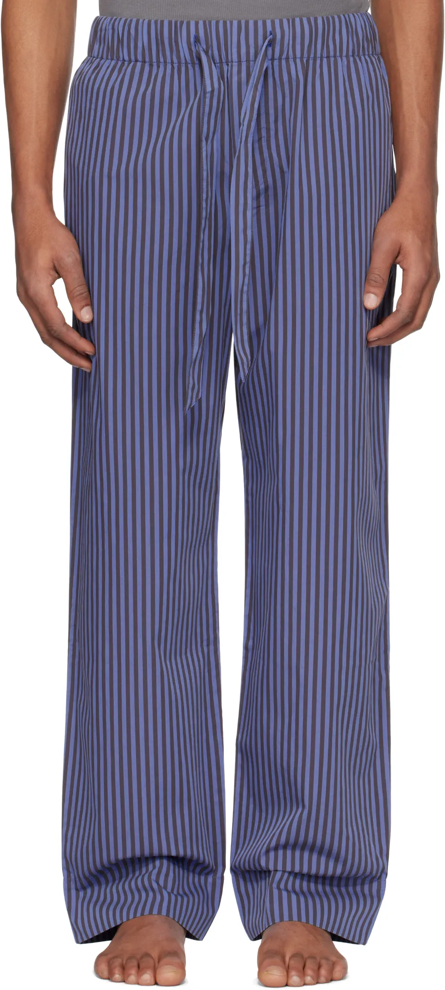 Verneuil Stripe-Pattern Pajama Bottoms