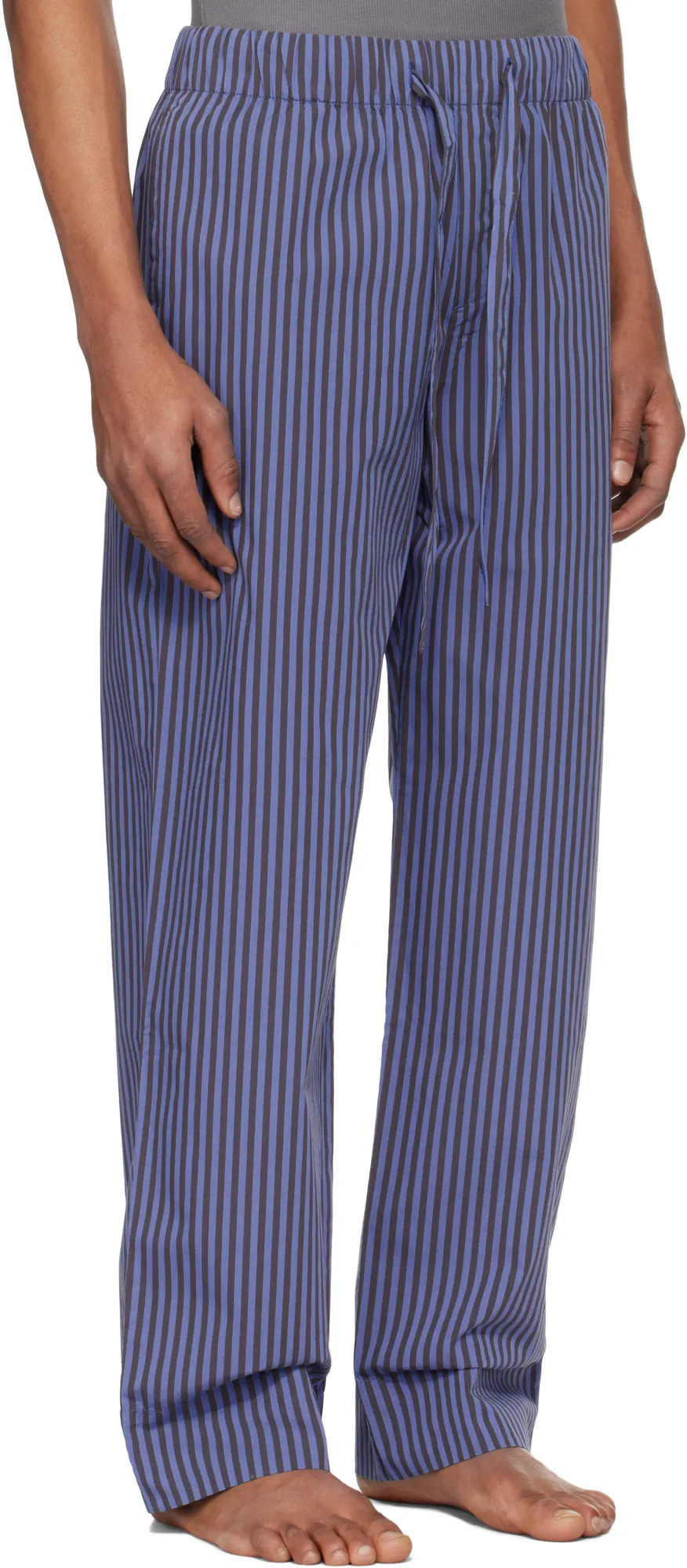 Verneuil Stripe-Pattern Pajama Bottoms