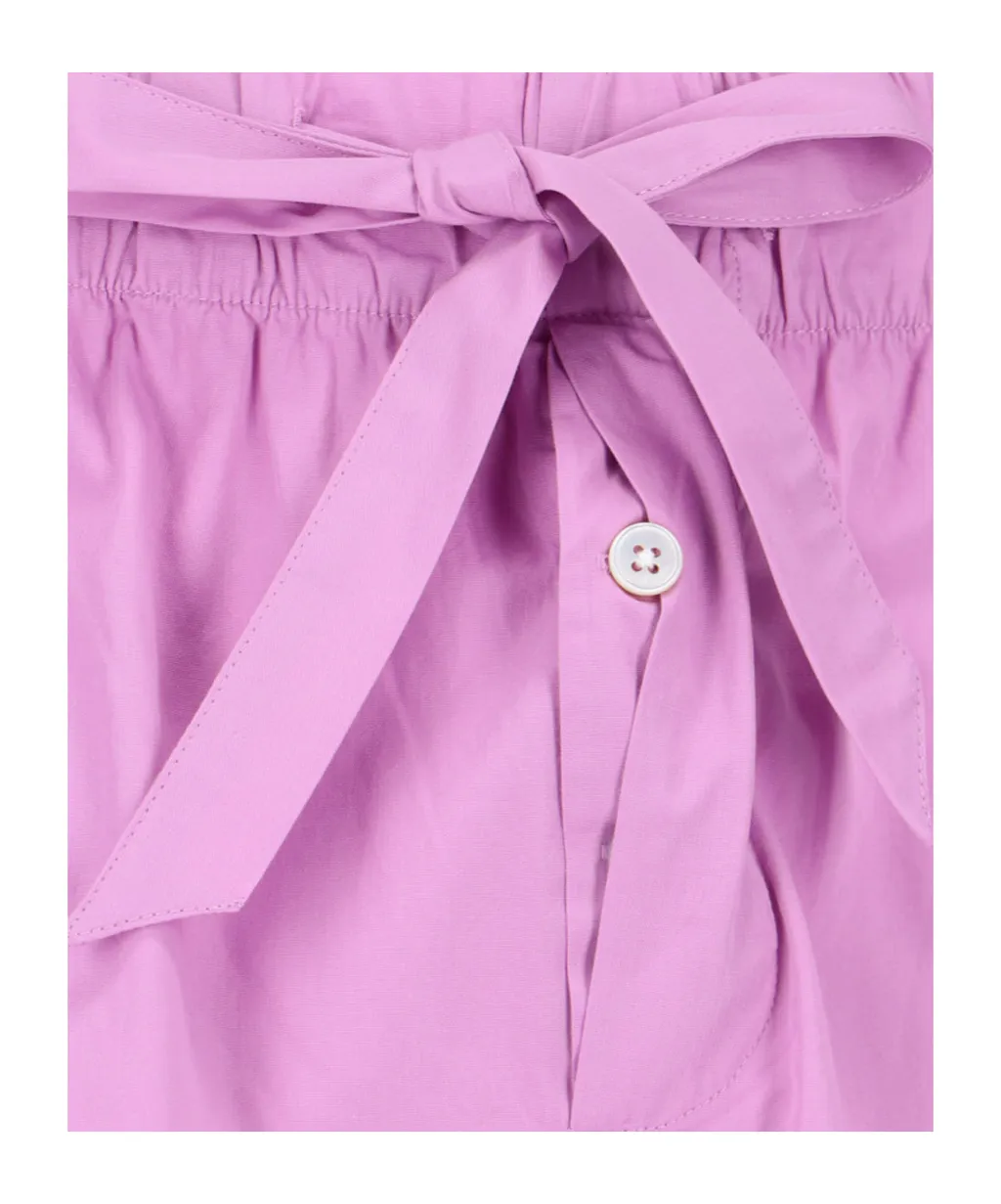 Drawstring-Waist Pajama Bottoms