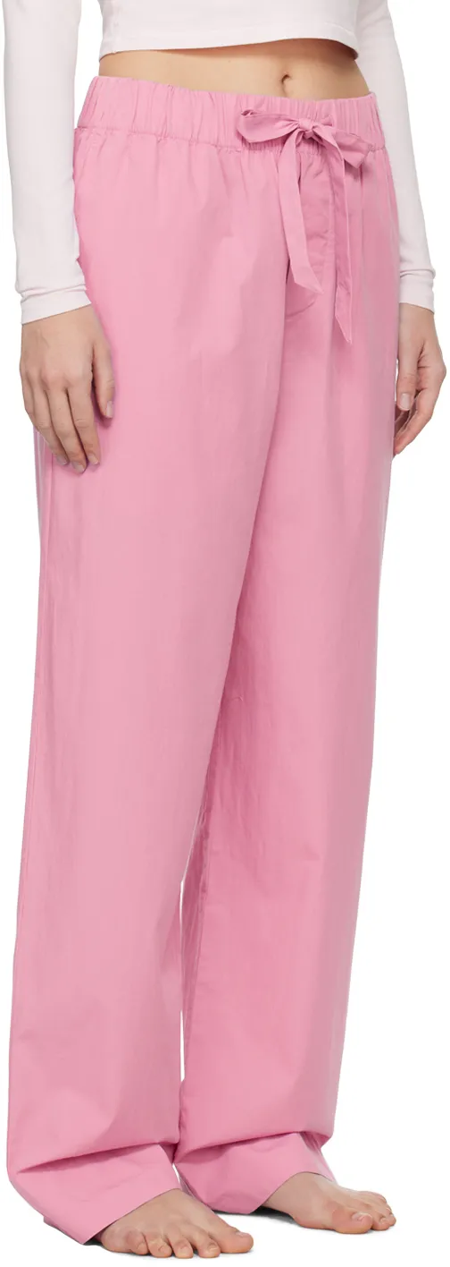 Drawstring-Waist Pajama Bottoms