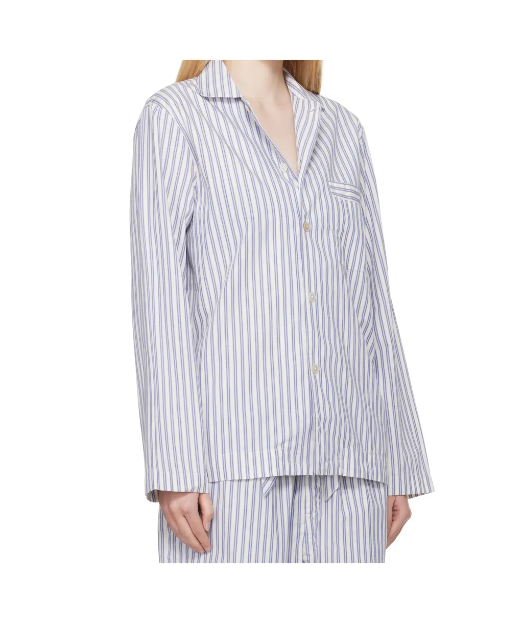 Striped Cotton Pyjama Shirt
