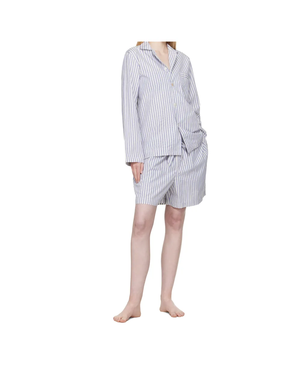 Striped Cotton Pyjama Shirt