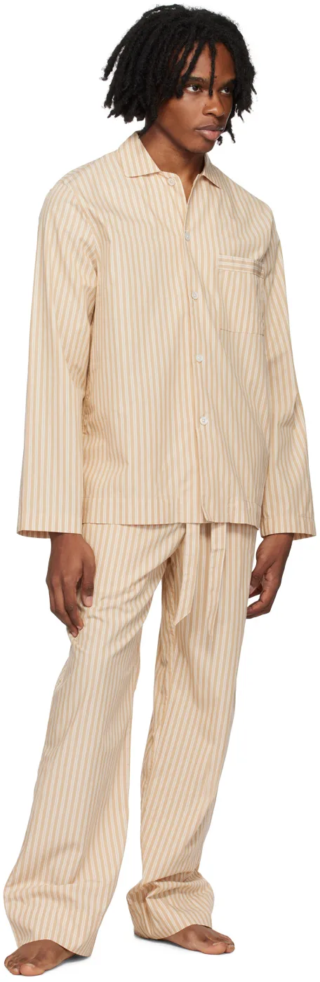 Poplin Long-Sleeved Pyjama Shirt