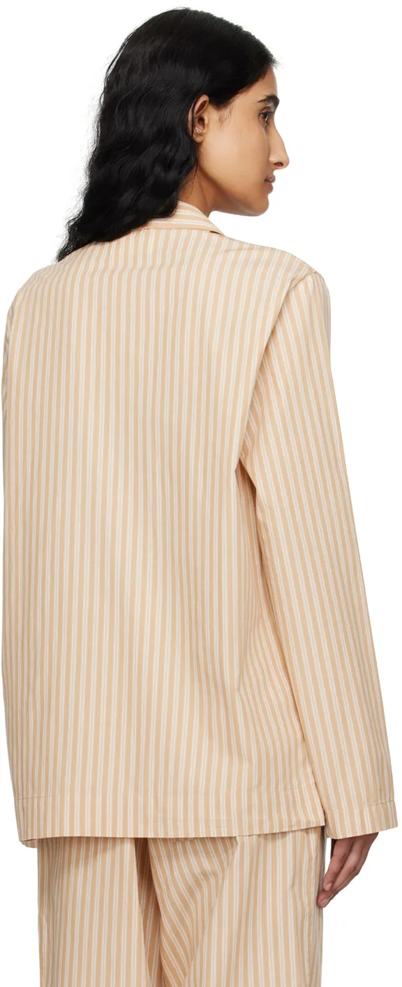 Poplin Long-Sleeved Pyjama Shirt
