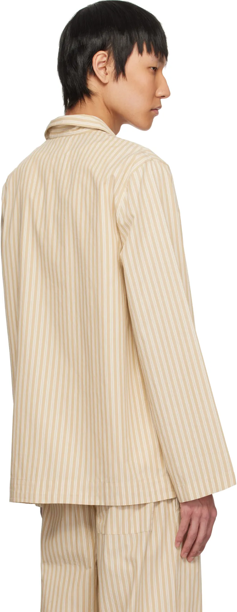Poplin Long-Sleeved Pyjama Shirt