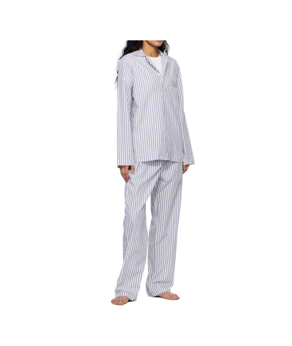 Striped Organic Cotton Pyjama Trousers