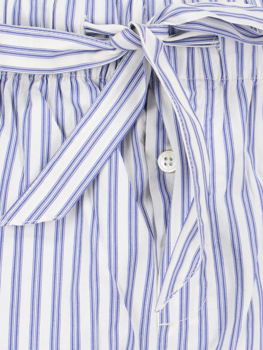 Striped Organic Cotton Pyjama Trousers