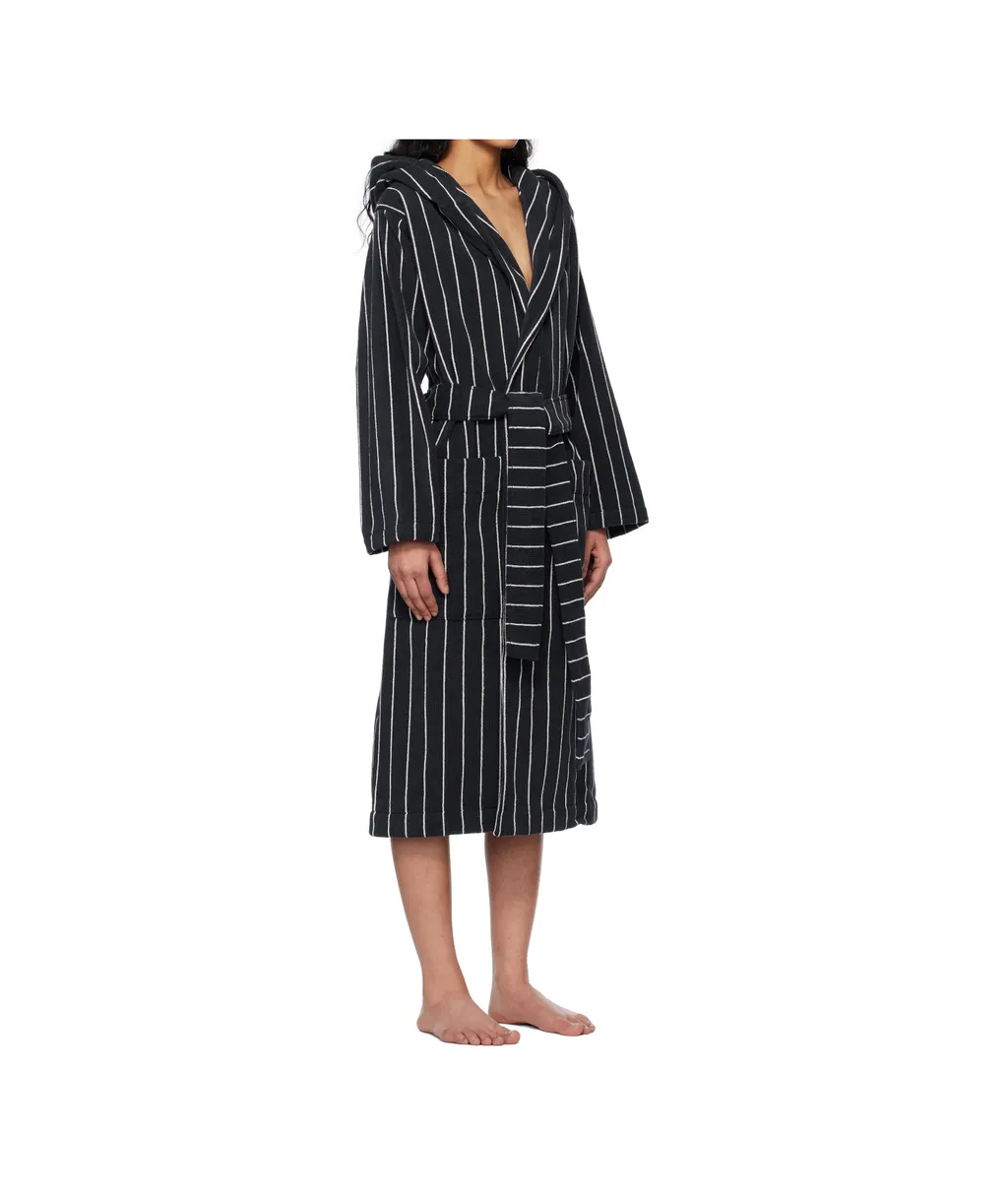 Terry Hooded Bathrobe