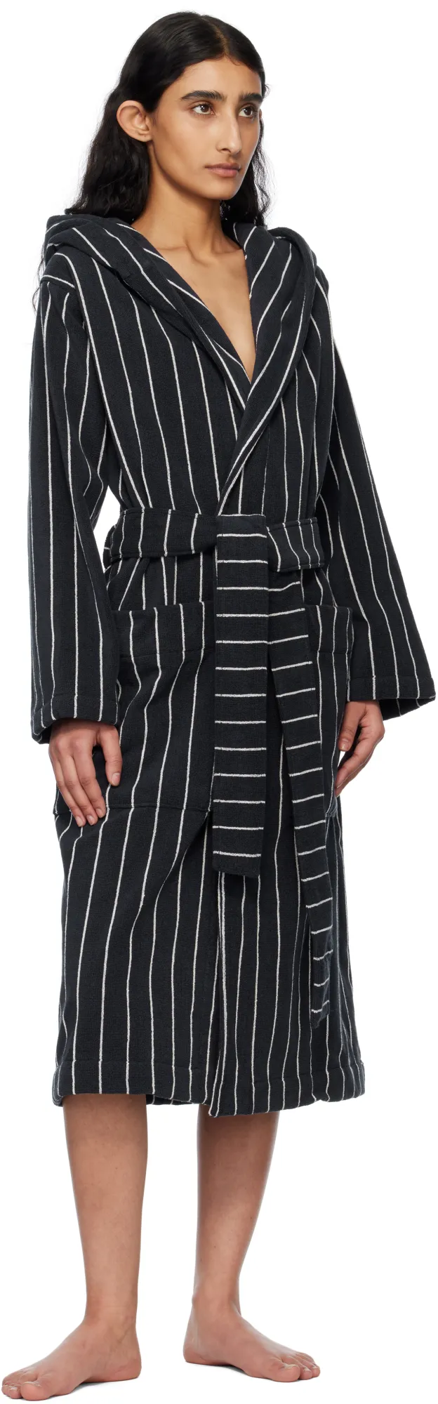 Terry Hooded Bathrobe