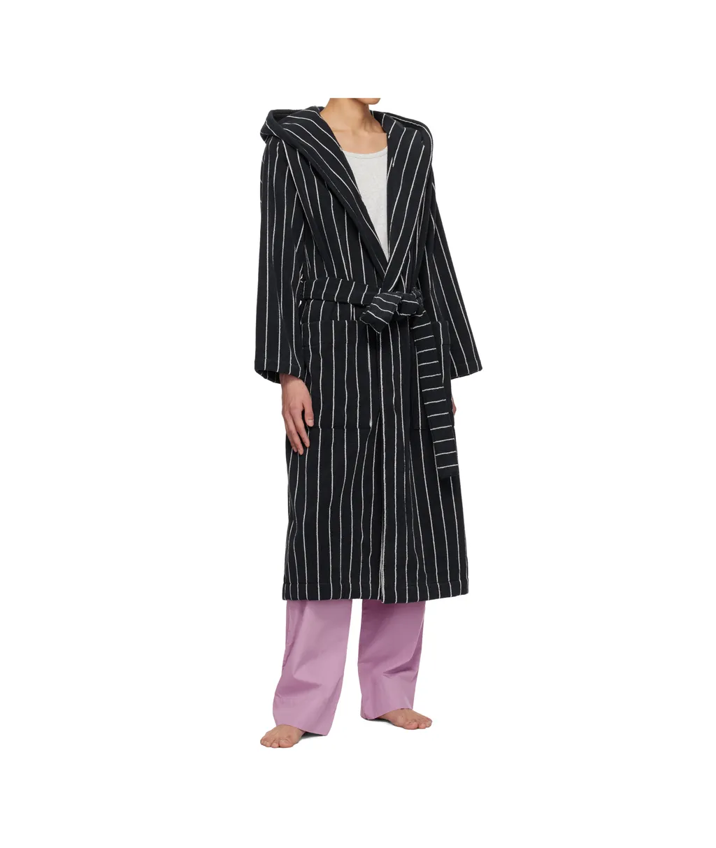 Terry Hooded Bathrobe