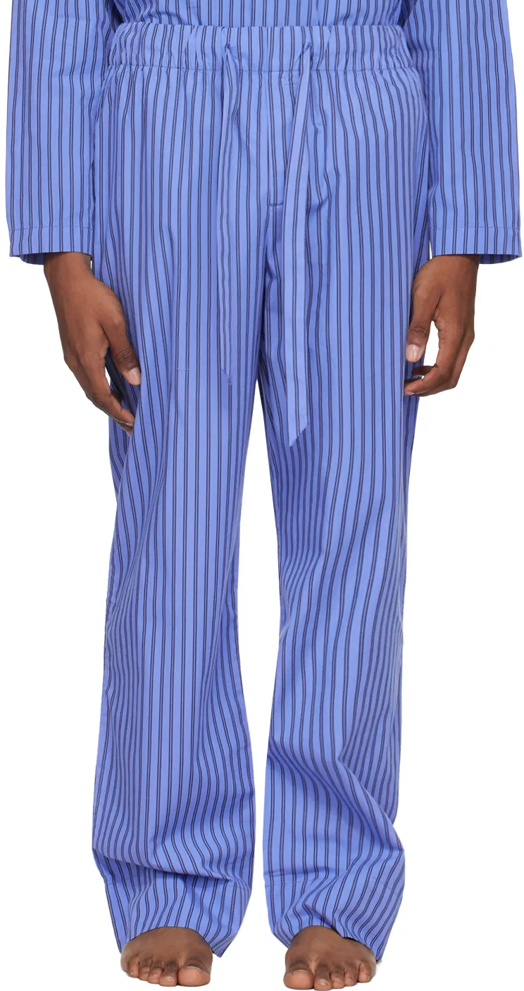 Verneuil Stripe-Pattern Pajama Trousers