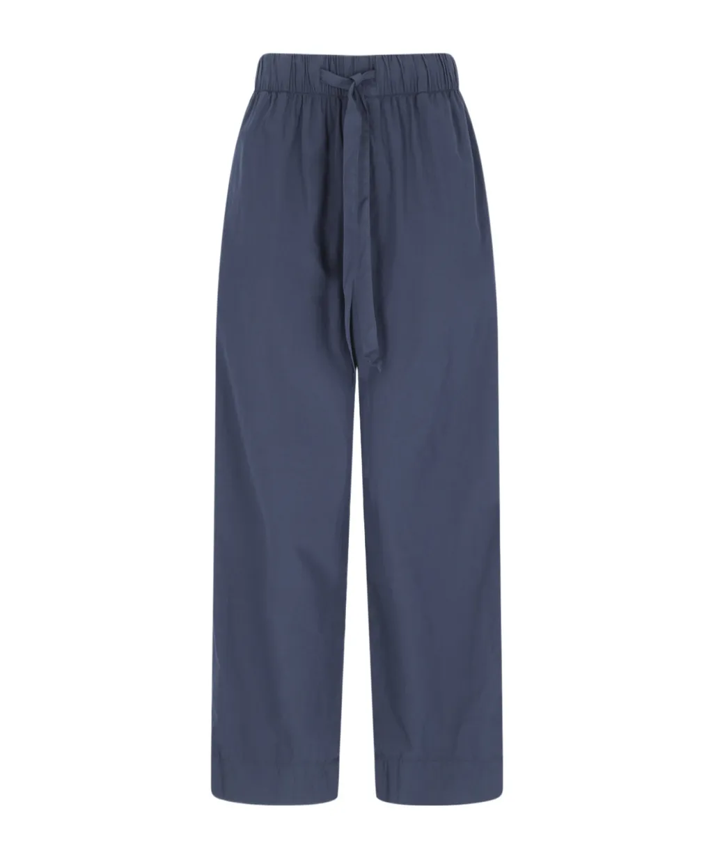 Drawstring Poplin Pajama Trousers