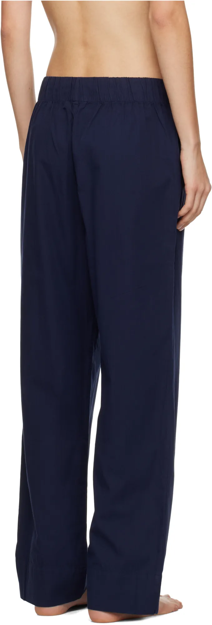 Drawstring Poplin Pajama Trousers