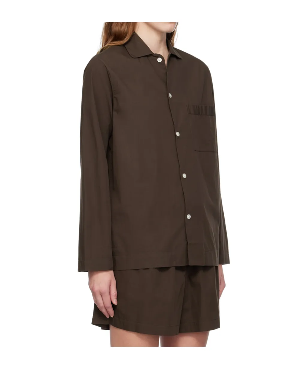 Long-Sleeve Pyjama Shirt