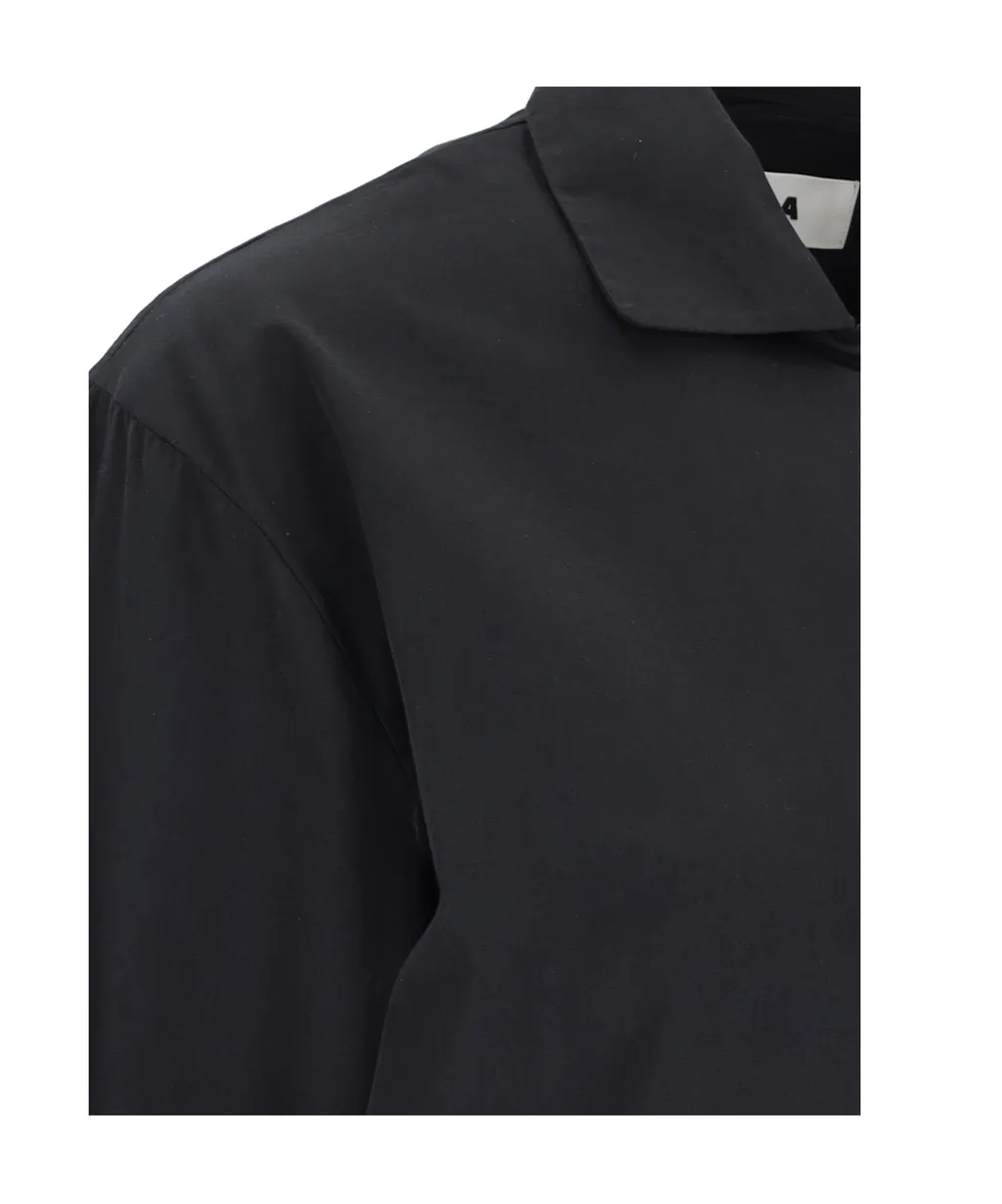 Relaxed Fit Poplin Pajama Shirt