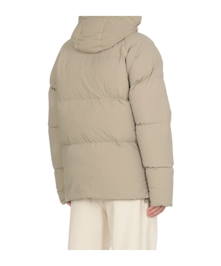 Hooded Long-Sleeved Padded Jacket