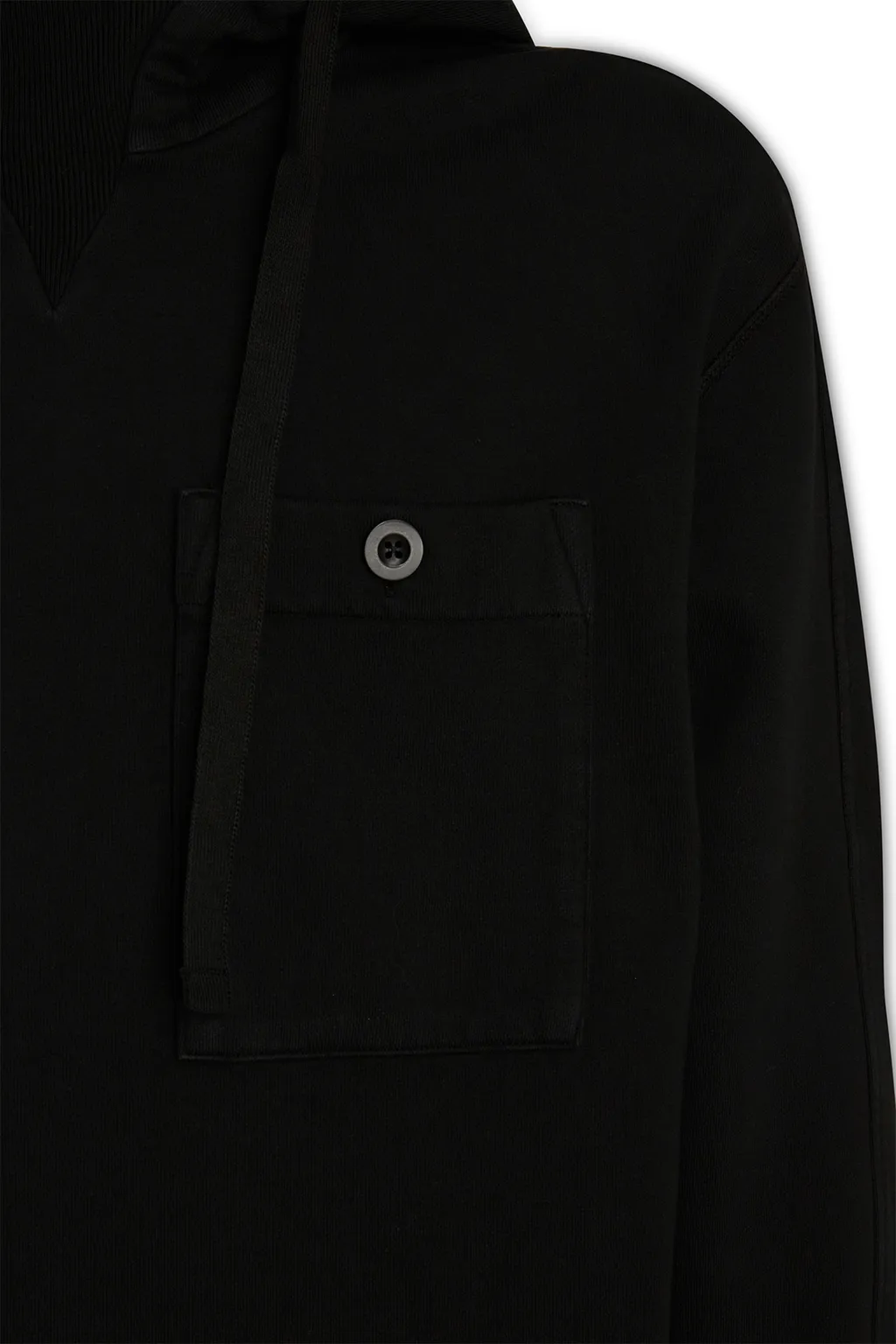 Long Sleeved Drawstring Hoodie