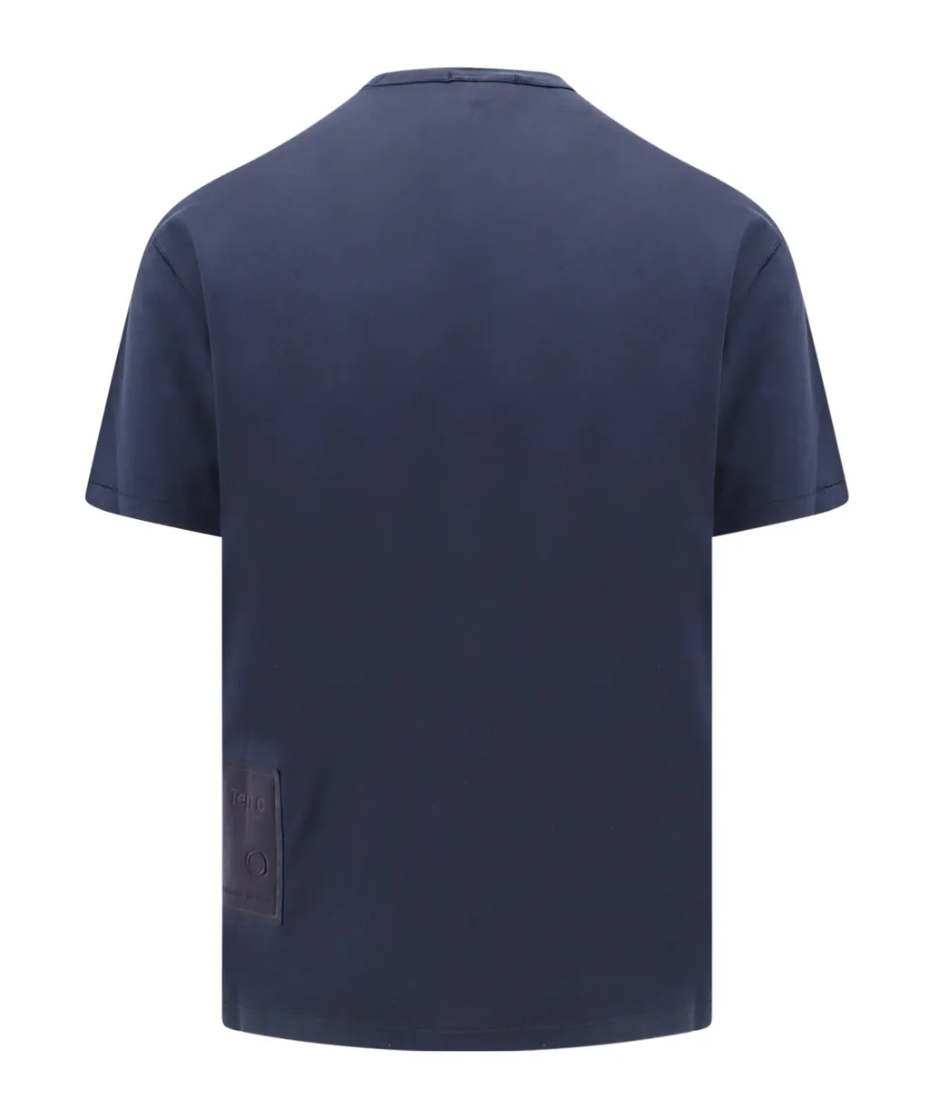 Logo-Patch Crewneck T-Shirt