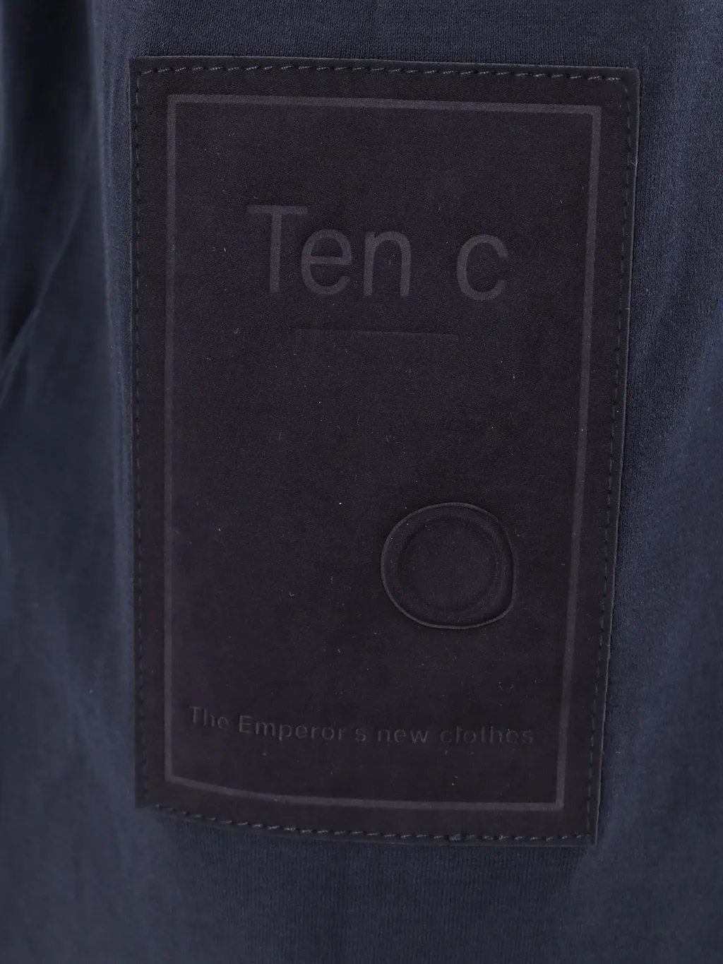 Logo-Patch Crewneck T-Shirt