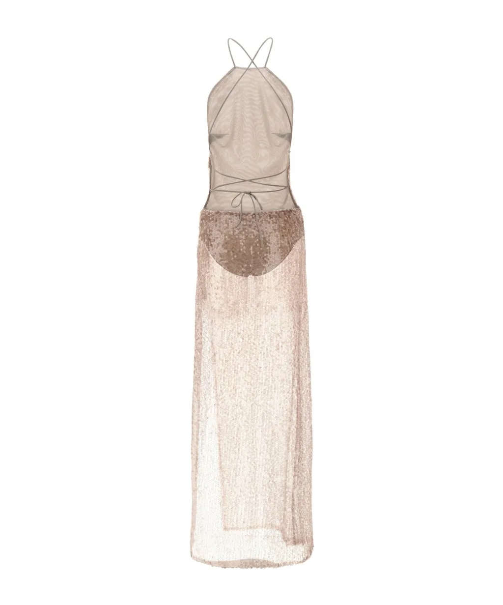West Sequin Maxi Dress