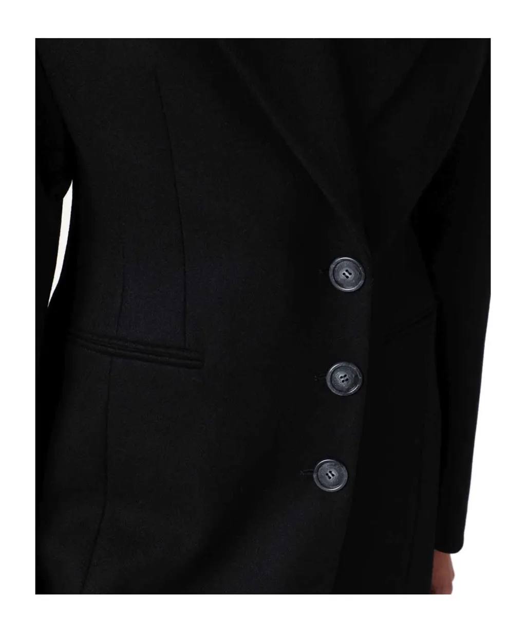 Long Single-Breasted Coat