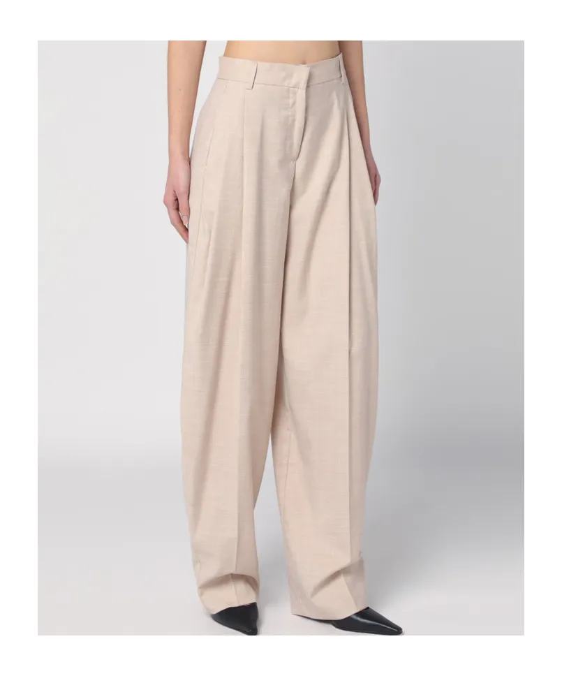 Belt-Loop Casual Pants