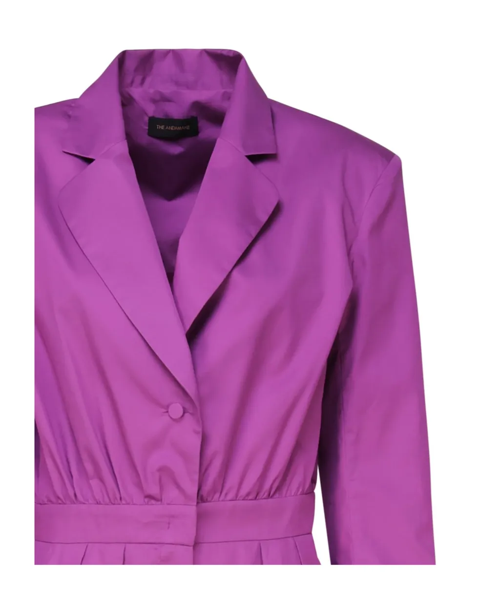 Collared Blazer Dress