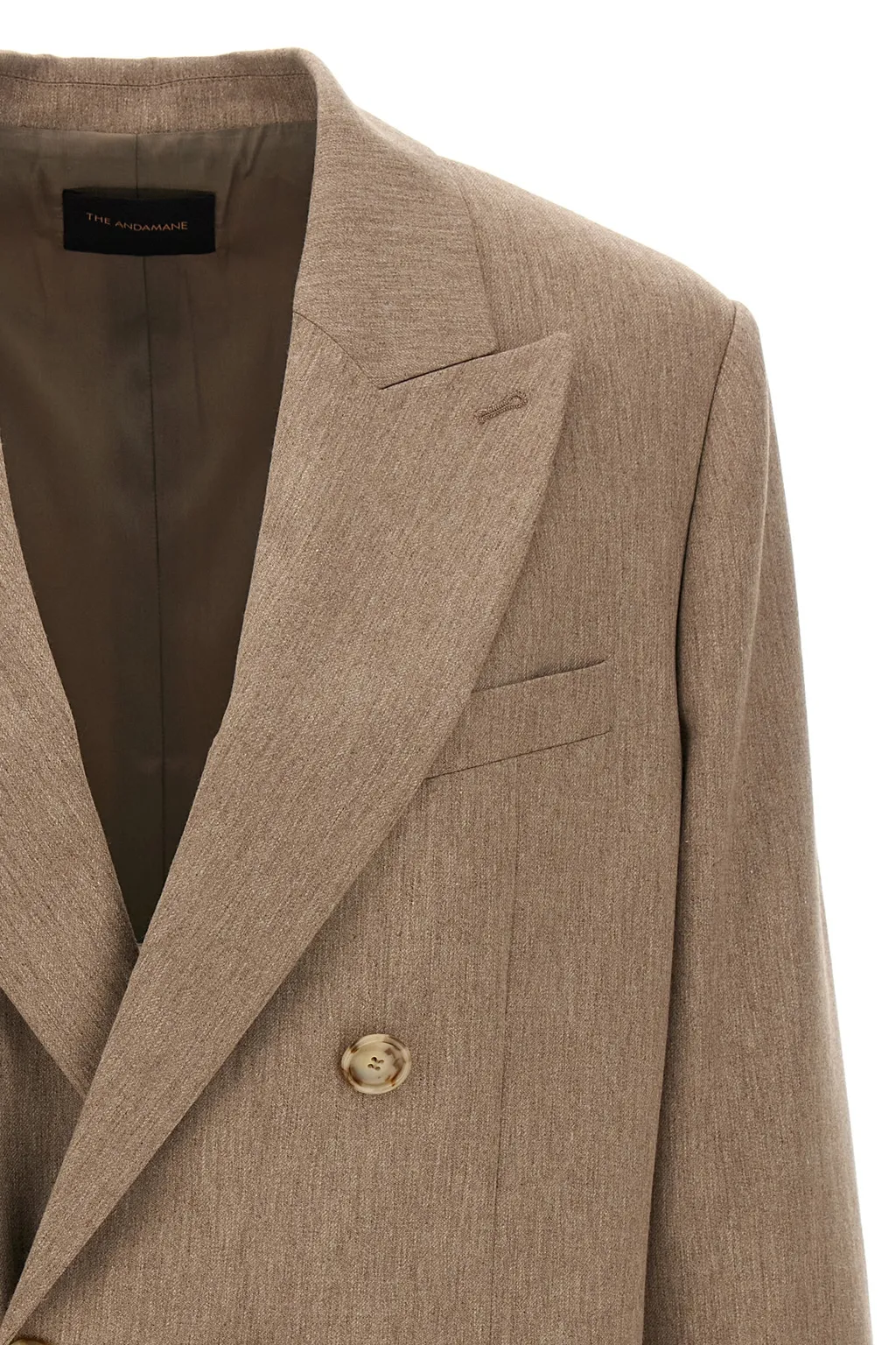 Pixie Double-Breasted Suit Coat