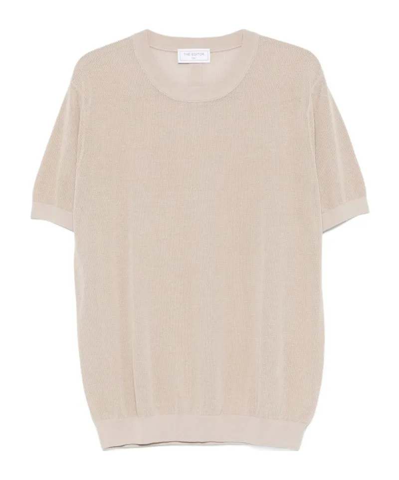 Open-Knit T-Shirt