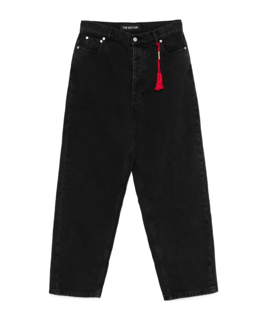 Appliqué-Detail Jeans