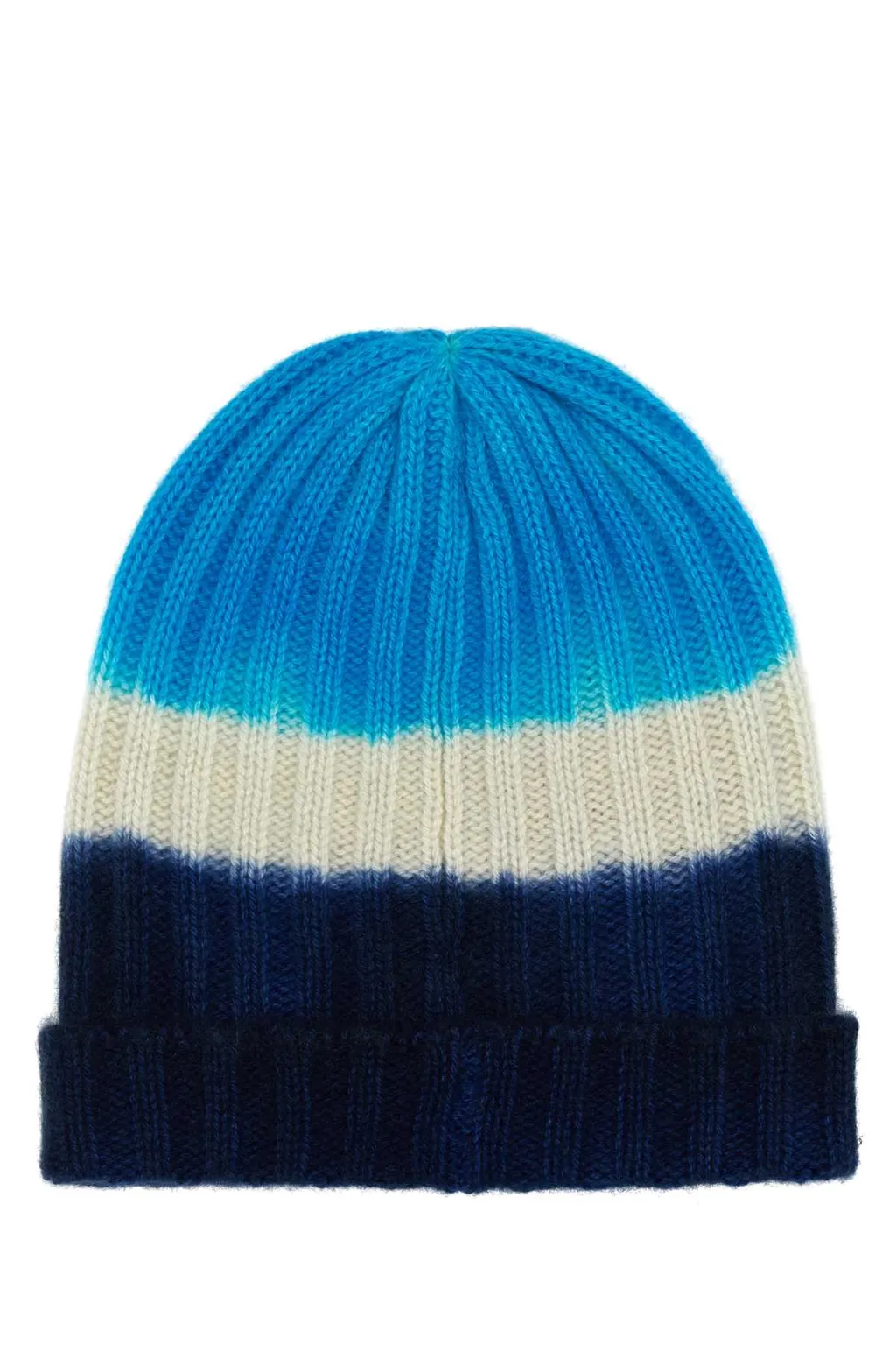 Tie-Dyed Chunky Ribbed-Knit Beanie