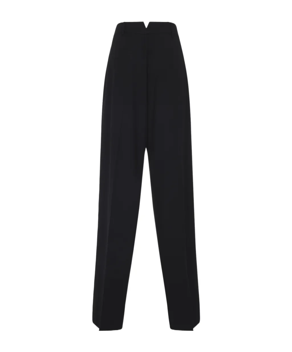 Pleat-Detail Trousers