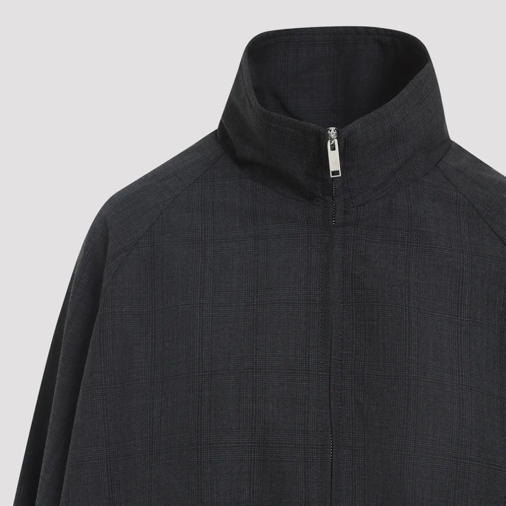 Baxter Plaid Track Jacket