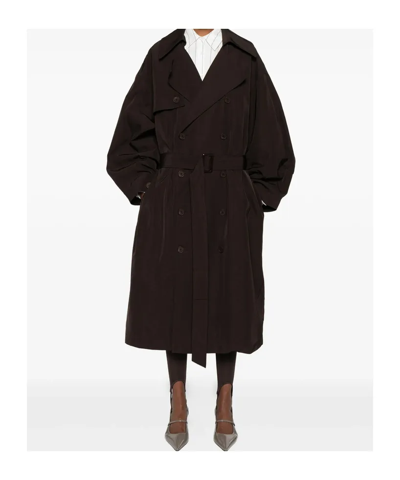 Long-Sleeved Tie Windbreaker
