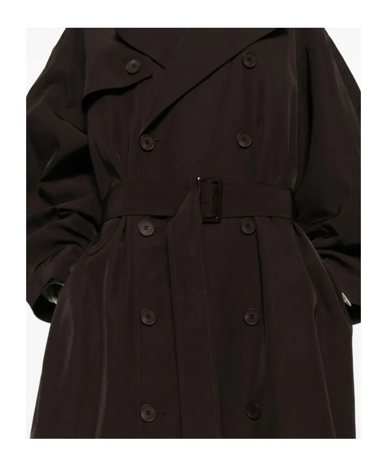 Long-Sleeved Tie Windbreaker